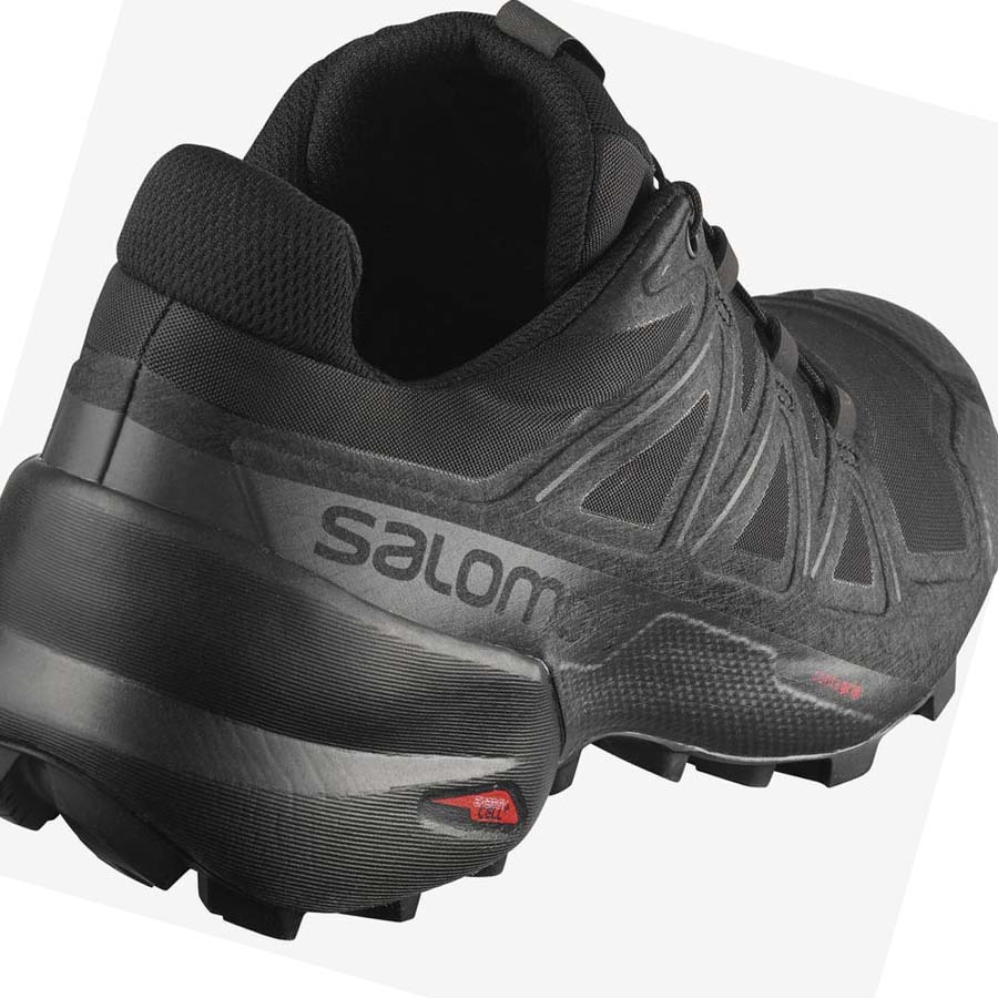 Salomon SPEEDCROSS 5 Erkek Patika Koşu Ayakkabısı Siyah Siyah | TR 3516SGL